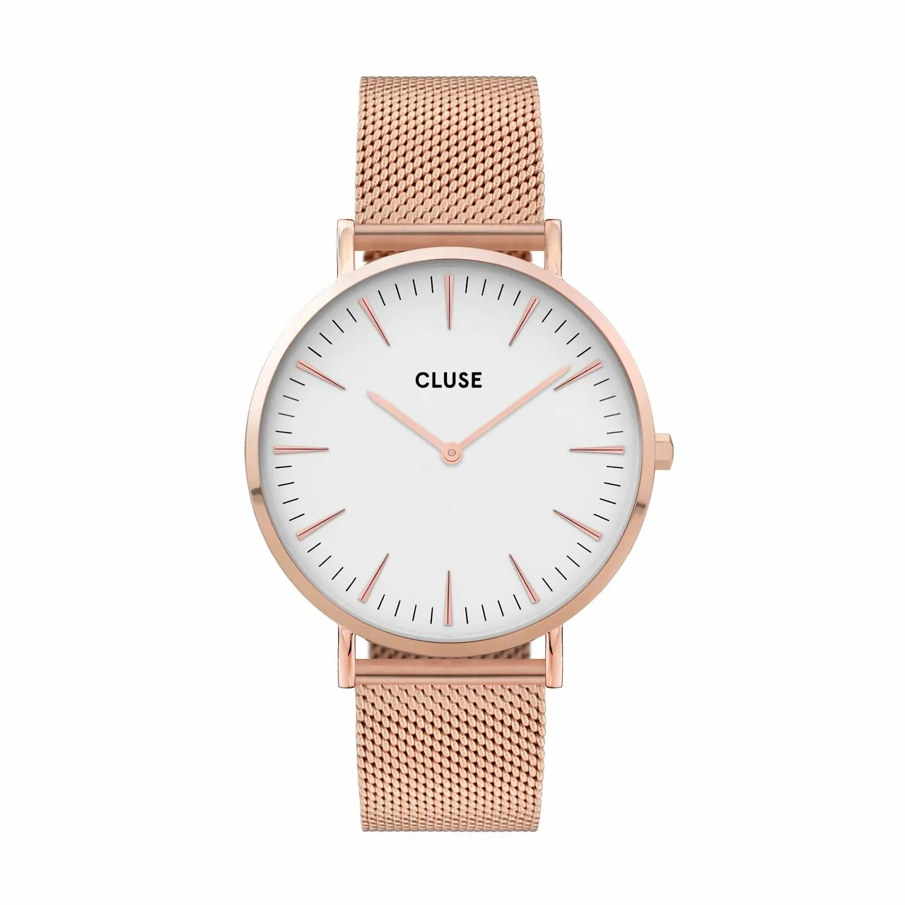 CLUSE Boho Chic Mesh Rose Gold Watch CW0101201001