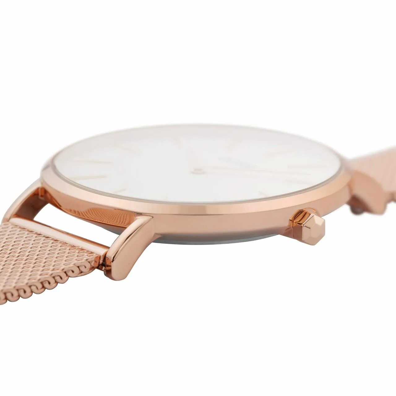 CLUSE Boho Chic Mesh Rose Gold Watch CW0101201001