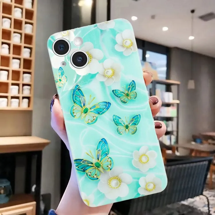 Colorful Painting Pattern TPU Phone Case, For iPhone 15 Plus, For iPhone 15, For iPhone 14 Plus