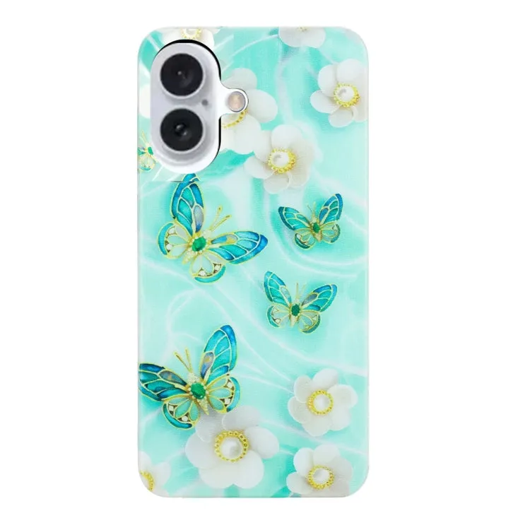 Colorful Painting Pattern TPU Phone Case, For iPhone 16, For iPhone 15 Pro Max, For iPhone 15 Pro