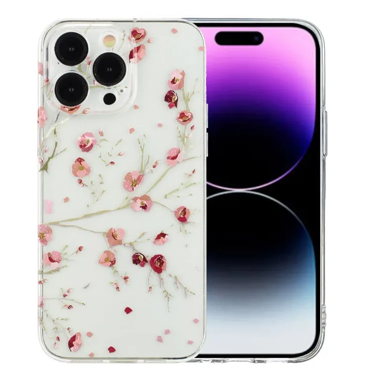 Colorful Painting Pattern TPU Phone Case, For iPhone 16, For iPhone 15 Pro Max, For iPhone 15 Pro