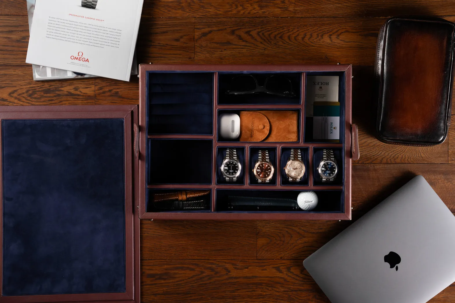 Daily Routines Tray Master Edition - Togo Dark Blue