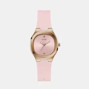 Eve Women's Pink Analog Silicone Watch GW0658L2