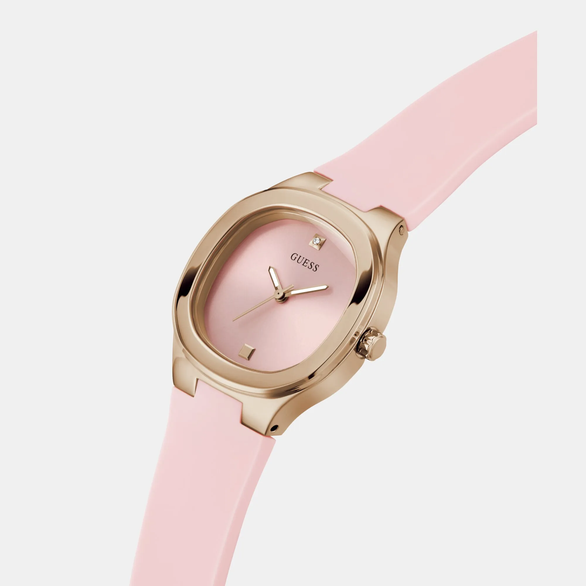 Eve Women's Pink Analog Silicone Watch GW0658L2