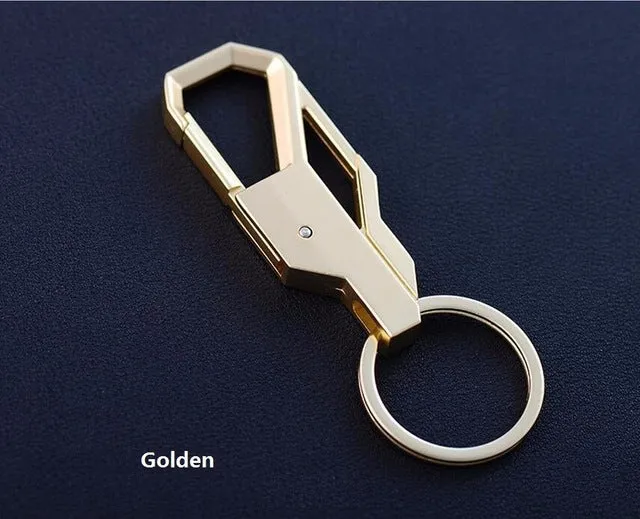 Fancy&Fantasy Cool Design Personalised Luxury Keychain Stainless Steel Metal Luxury  Car Keychain  Decoration Jewelry For Men