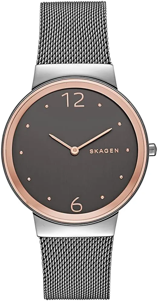 Fossil - Skagen Women's Freja Stainless Steel Mesh Dress Quartz Watch