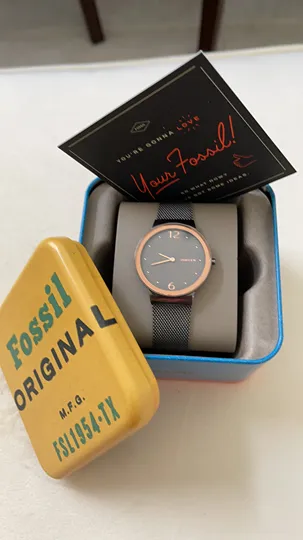 Fossil - Skagen Women's Freja Stainless Steel Mesh Dress Quartz Watch