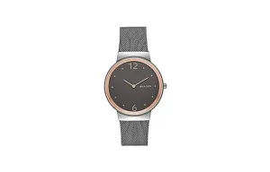 Fossil - Skagen Women's Freja Stainless Steel Mesh Dress Quartz Watch