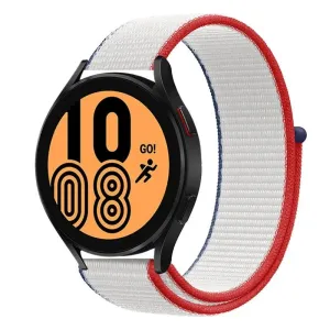 FRANCE Nylon loop Band For Samsung Galaxy Watch 6 5 Pro/4/classic/gear s3 frontier/active Sport Bracelet Huawei watch gt2 3 22mm 20mm Strap