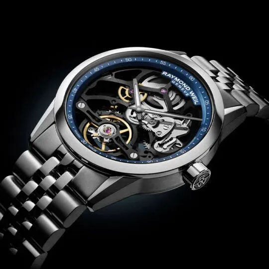 Freelancer Calibre RW1212 Skeleton Automatic Watch, 38 mm    Calibre RW1212 in-house movement, Stainless steel case and bracelet, Visible Balance Wheel - 2783-ST-50000
