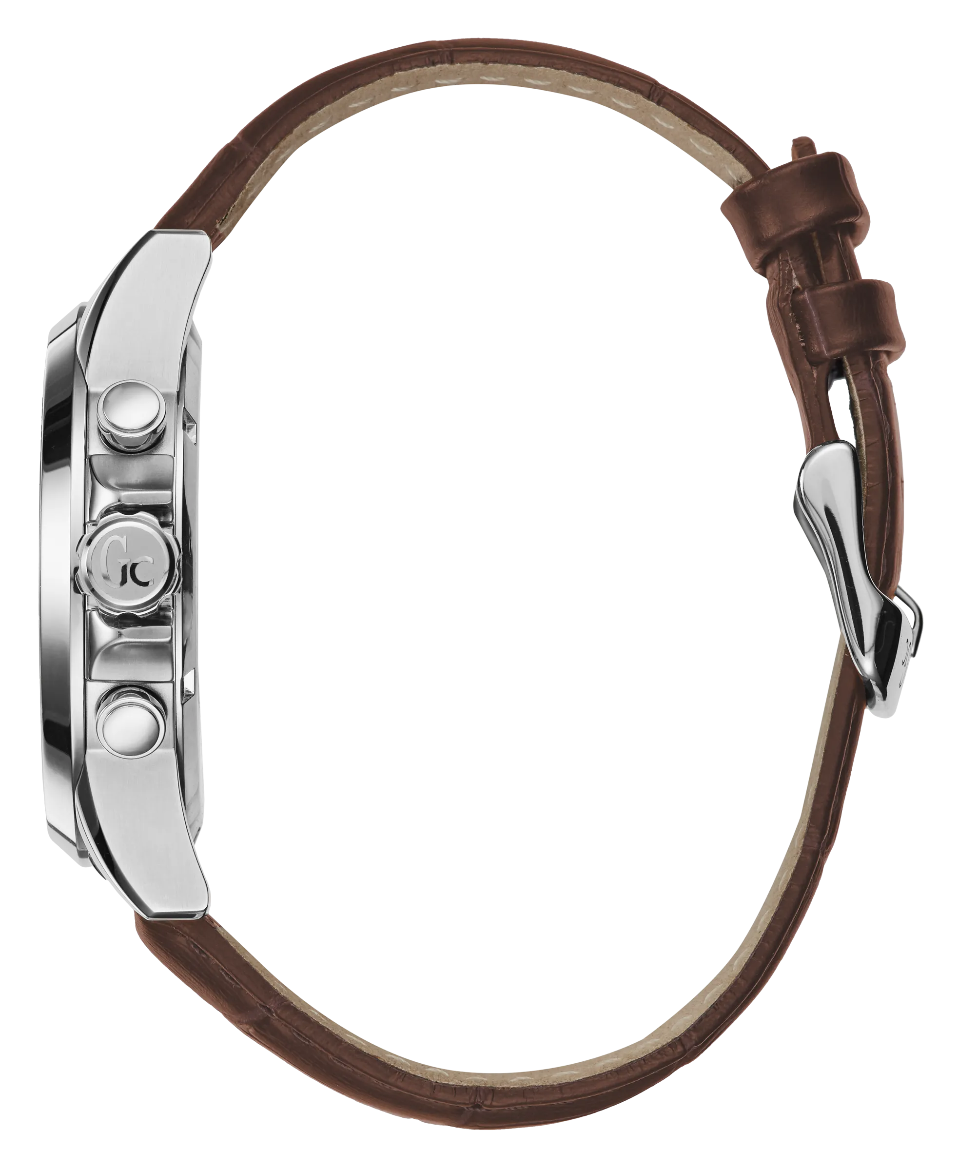 GC Silver Dial Gents Watch - Y08005G1
