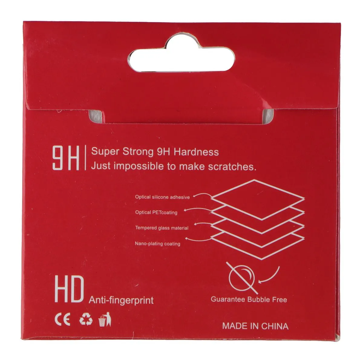Generic Glass 9H HD Screen Protector for Apple Watches 44mm - Black
