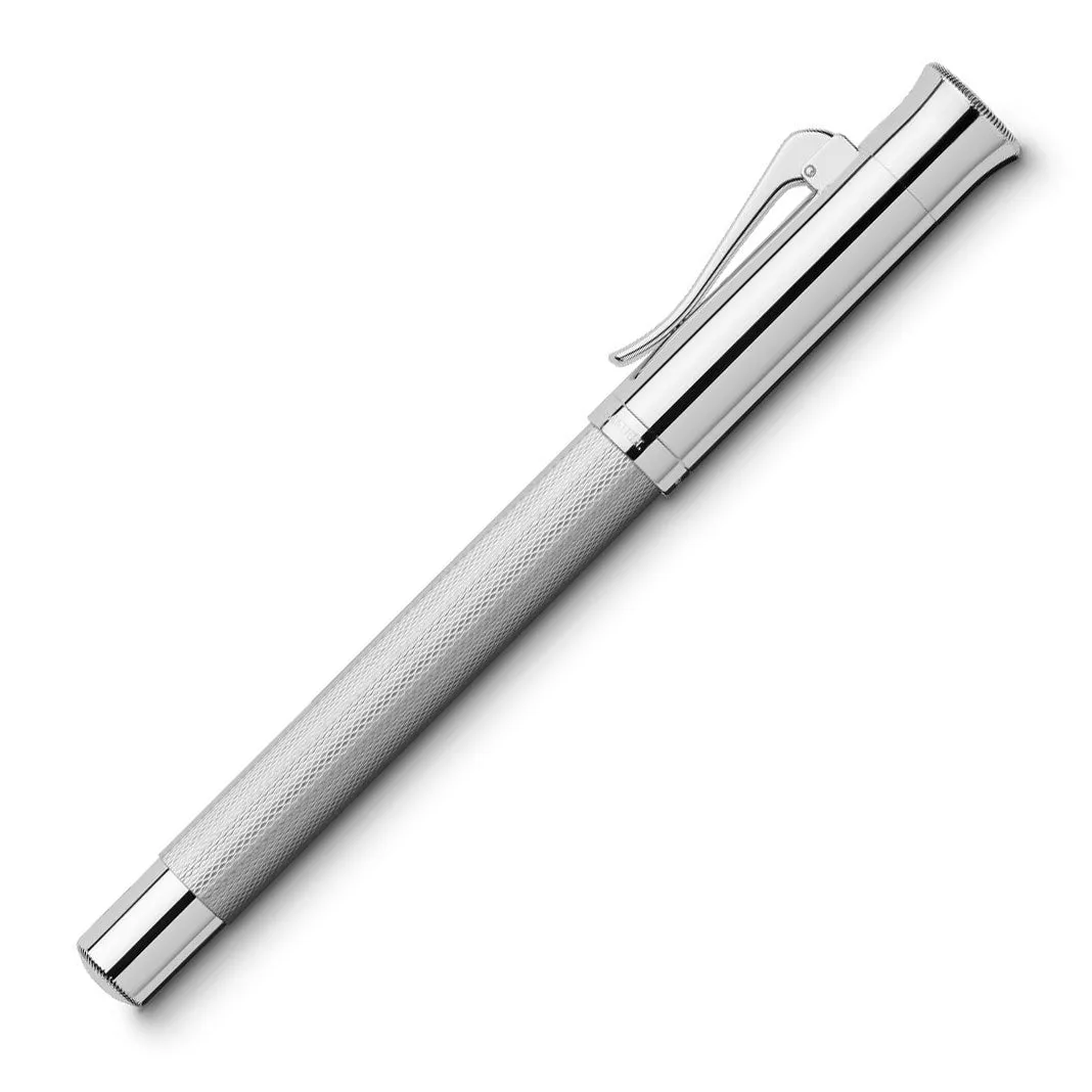Graf Von Faber-Castell Guilloche Fountain Pen Rhodium