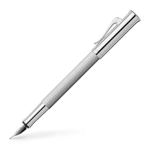 Graf Von Faber-Castell Guilloche Fountain Pen Rhodium