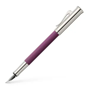 Graf Von Faber-Castell Guilloche Fountain Pen Violet Blue