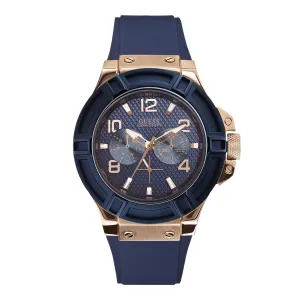 Guess Blue Dial Men Analog Watch - U0247G3
