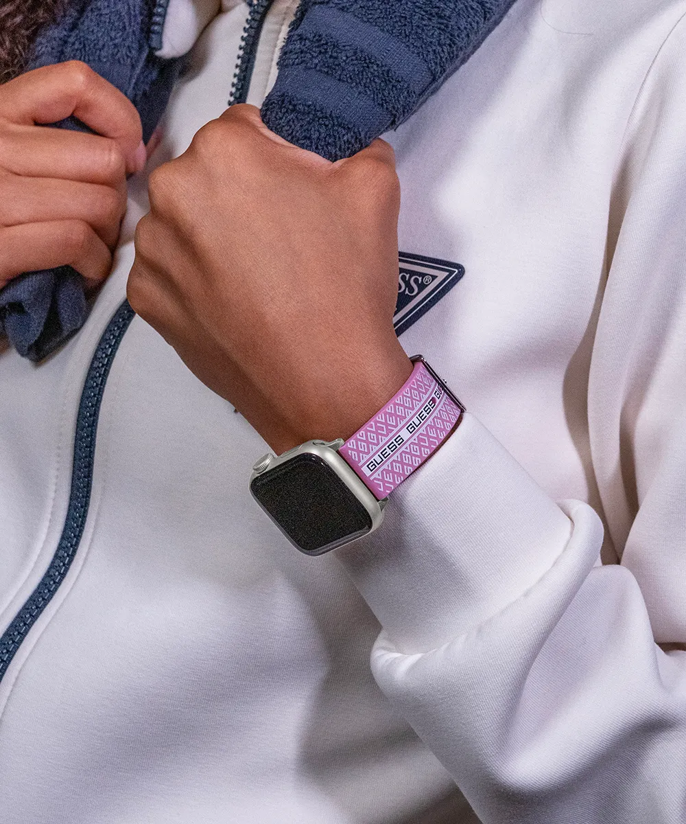 GUESS Logo Silicone Band for Apple 38-40 mm Watch