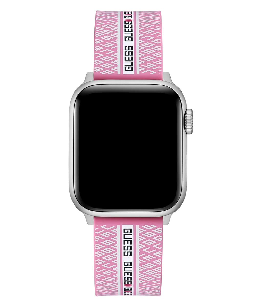 GUESS Logo Silicone Band for Apple 38-40 mm Watch