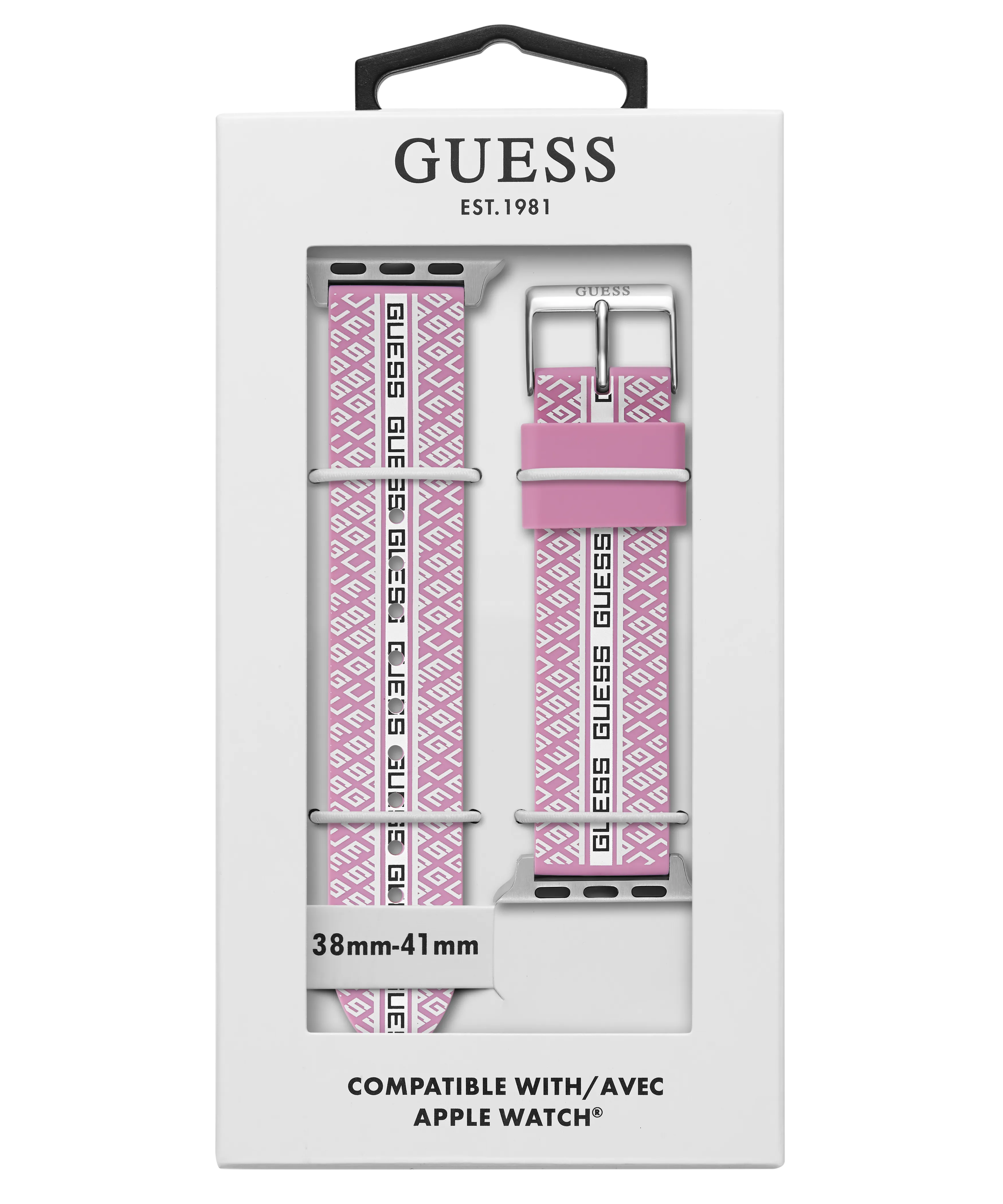 GUESS Logo Silicone Band for Apple 38-40 mm Watch