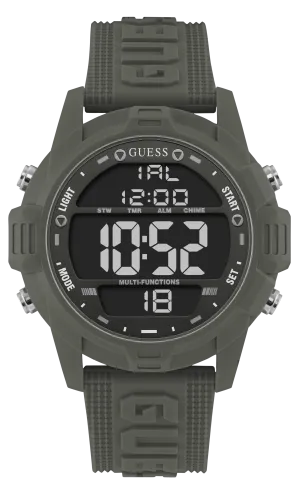 Guess Men Black Dial Digital Watch - W1299G6