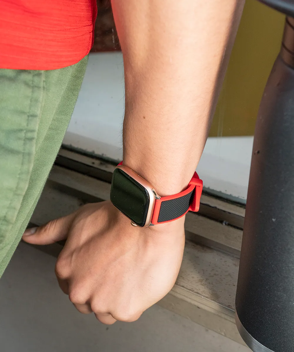 GUESS Silicone FLEX Band for Apple 42-44 mm Watch