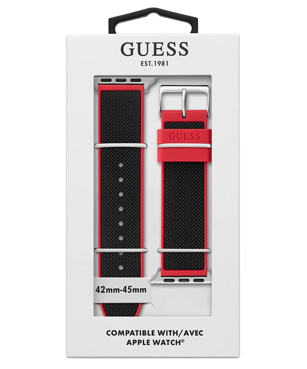 GUESS Silicone FLEX Band for Apple 42-44 mm Watch