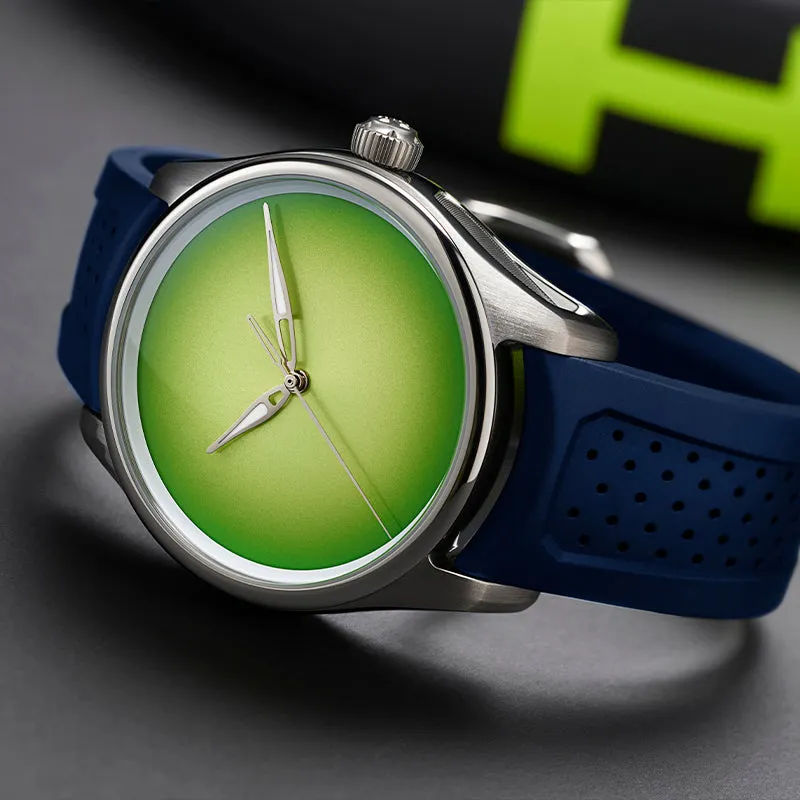 H. MOSER & CIE. PIONEER CENTRE SECONDS CONCEPT CITRUS GREEN