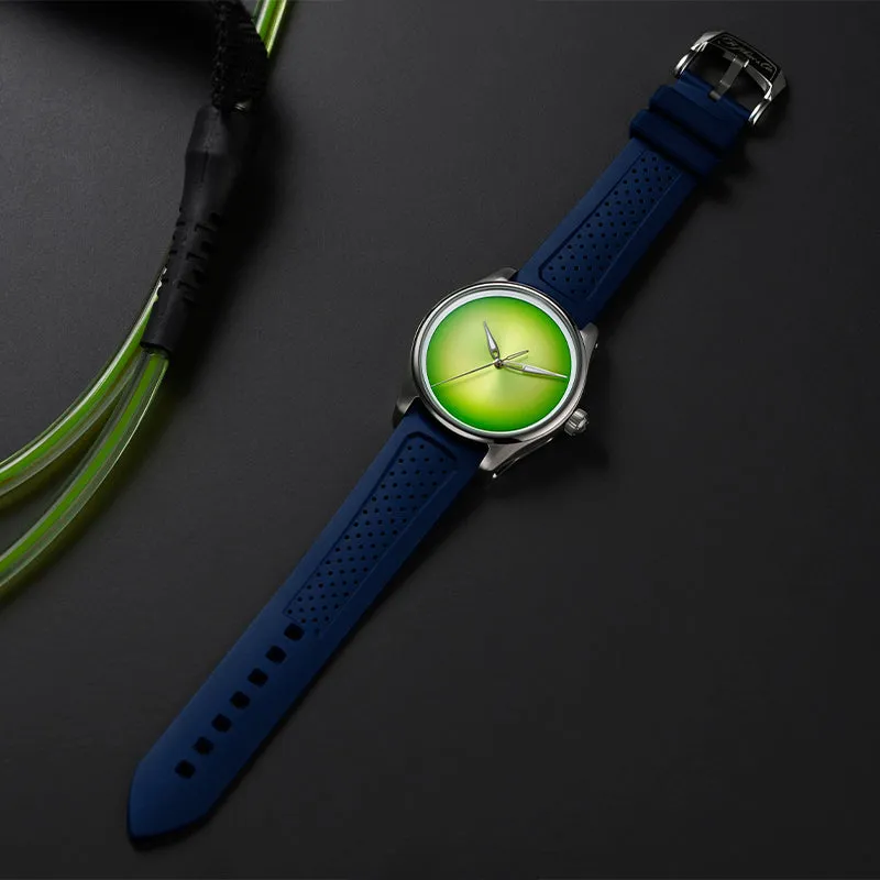 H. MOSER & CIE. PIONEER CENTRE SECONDS CONCEPT CITRUS GREEN