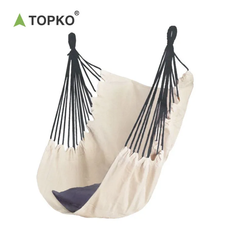 Hammock Chair Suspension Rope Swing With Cushion