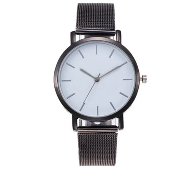 Happiness Chic Basics Women's Watches Fashion Women Wrist Watch Luxury Ladies Watch Women Bracelet Watches Clock