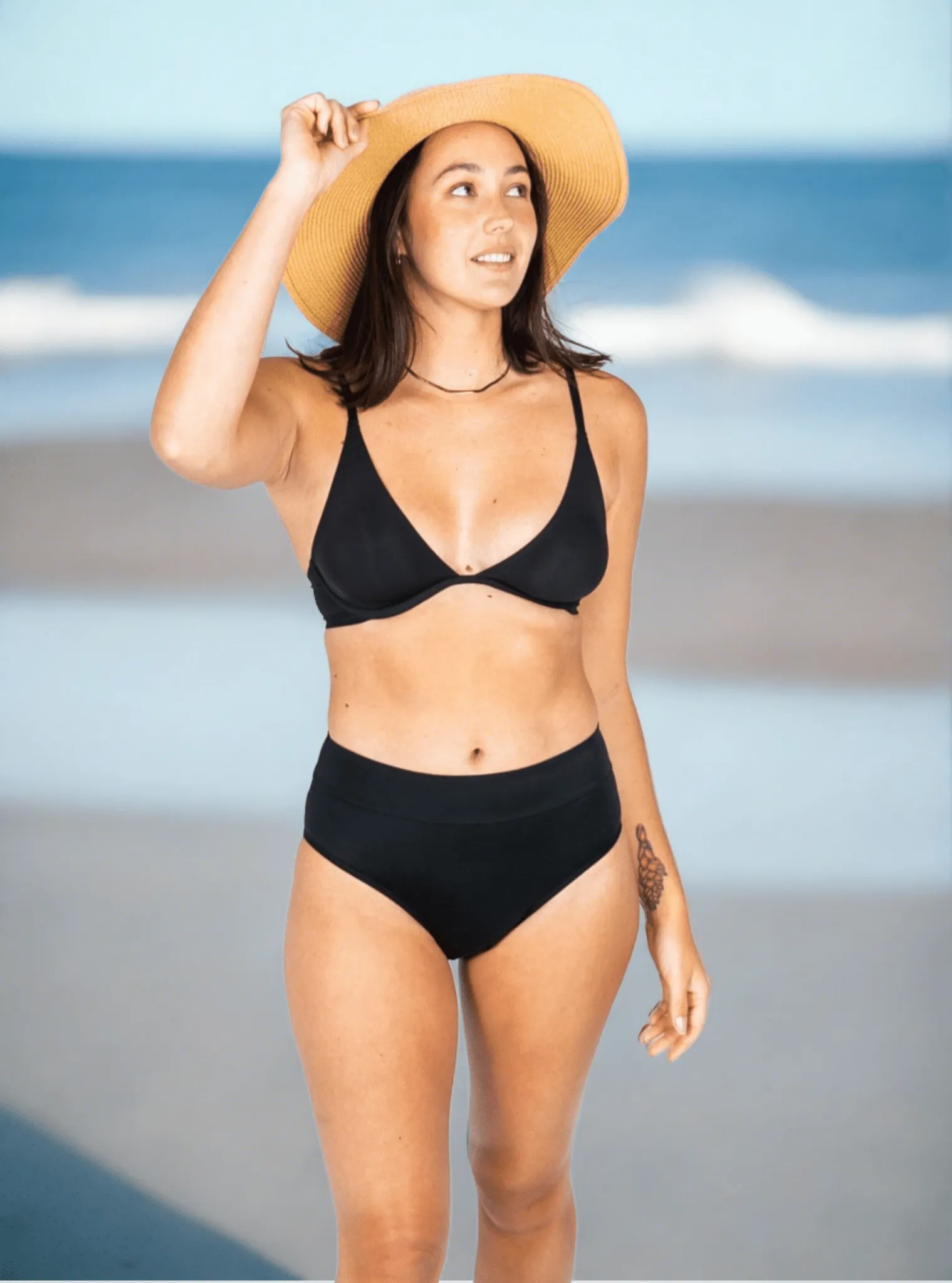 High Waist Bikini | Period Swimwear