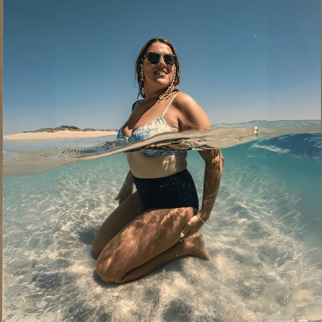 High Waist Bikini | Period Swimwear