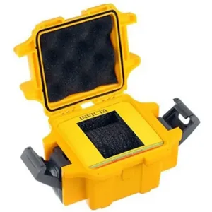 Invicta One-Slot Yellow Durable Plastic Watch Case DC1YEL