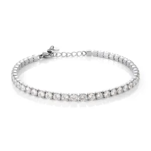 Italgem Steel 3MM Tennis Bracelet