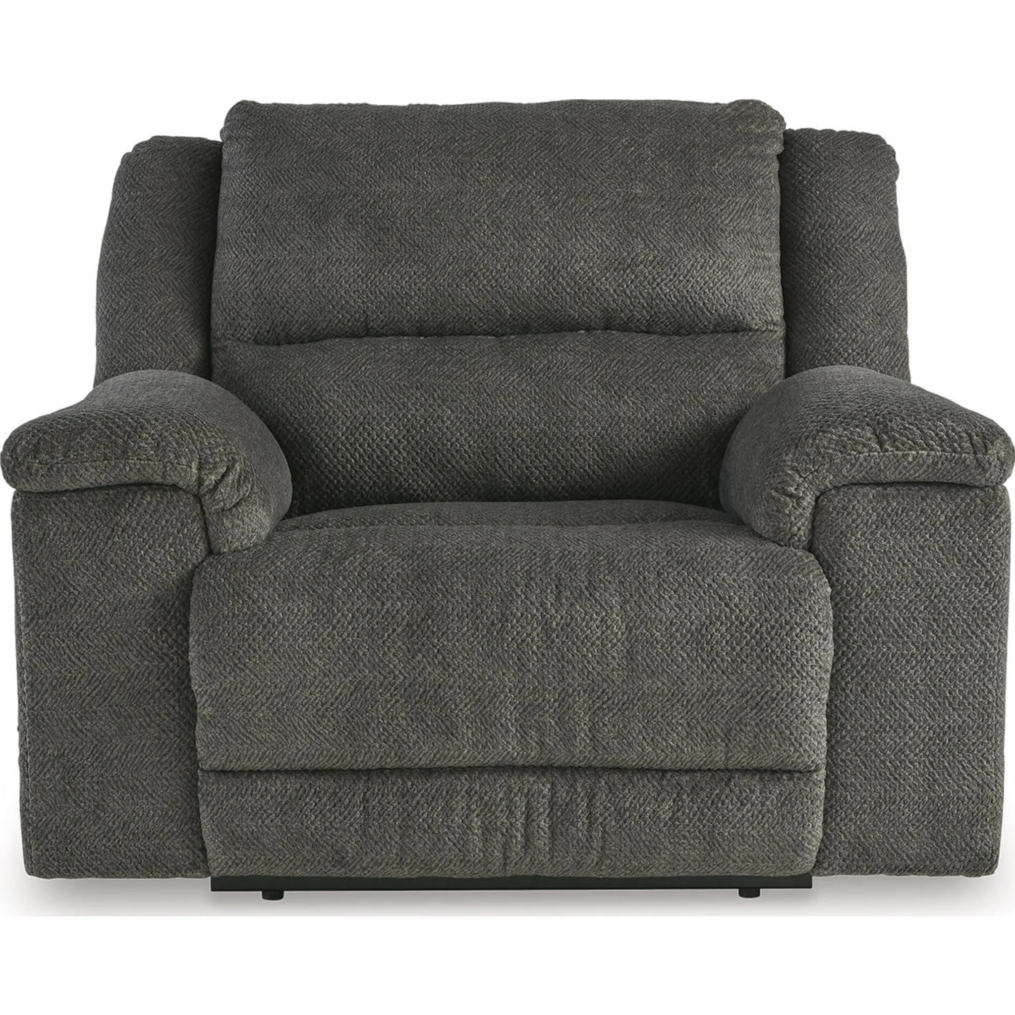 Keensburg Wide Seat Power Recliner - Smoke