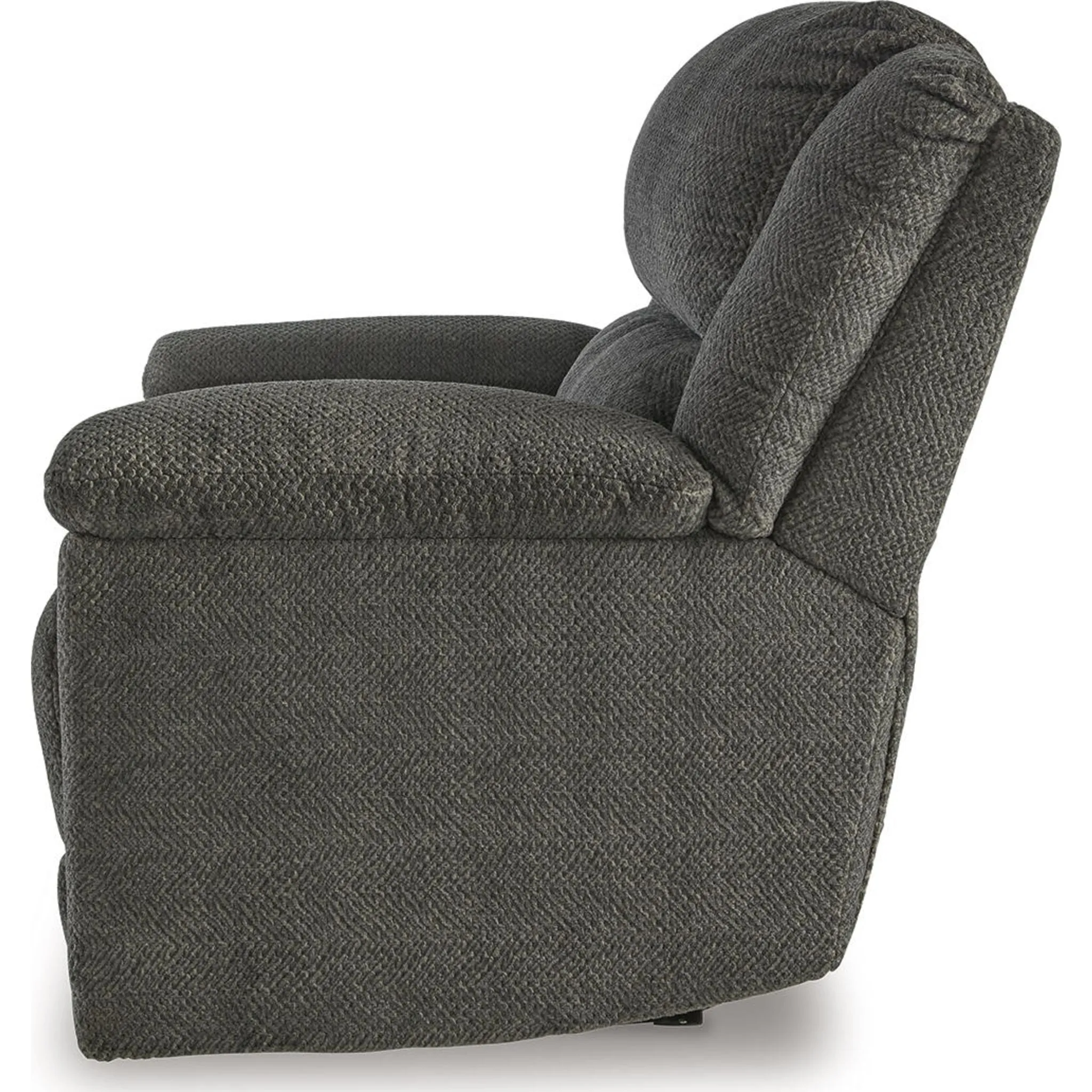 Keensburg Wide Seat Power Recliner - Smoke
