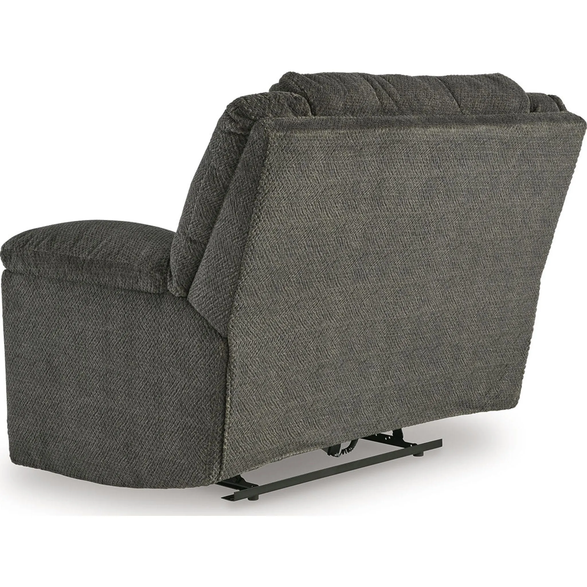 Keensburg Wide Seat Power Recliner - Smoke