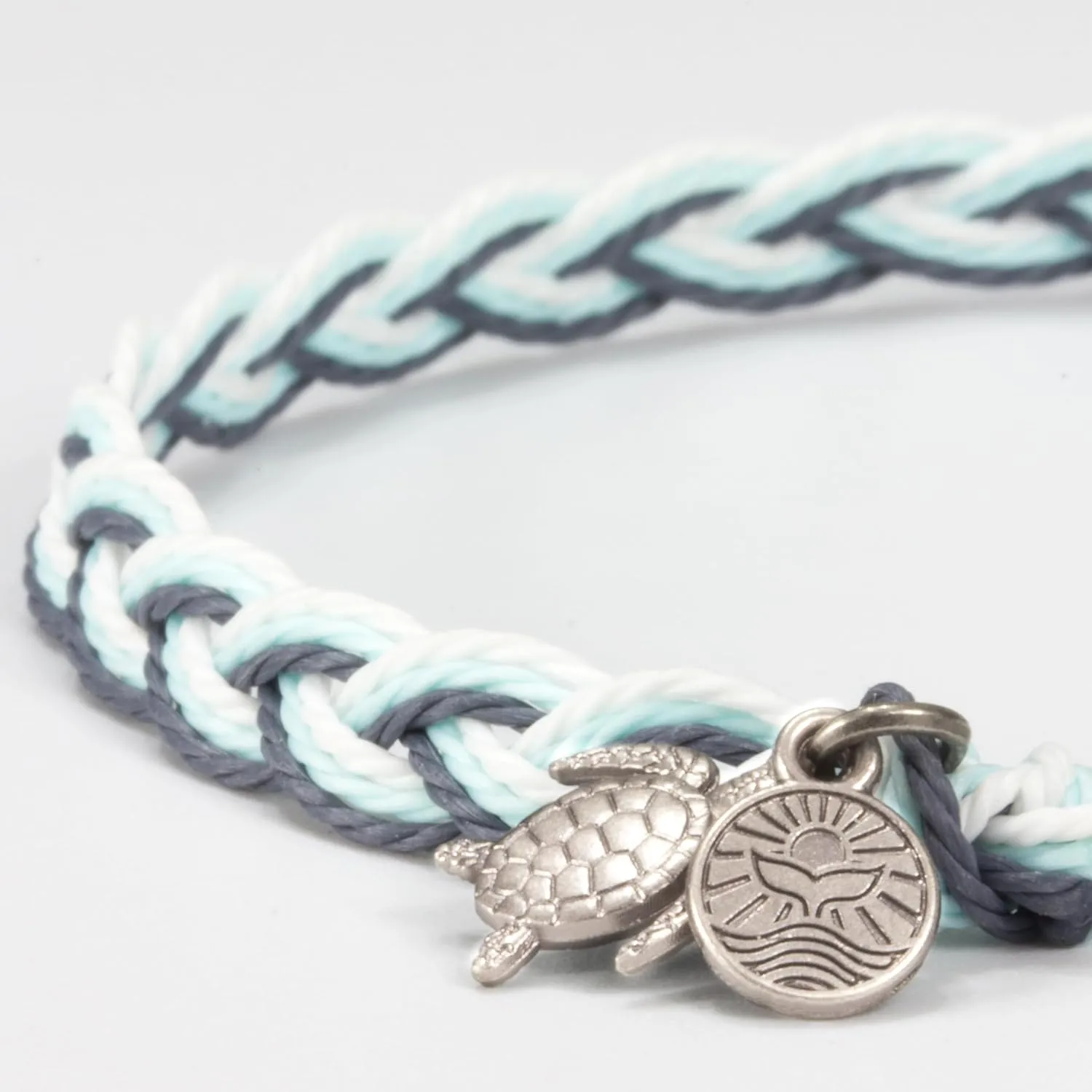 KoaKoa Original Braid Sea Turtle Tracking Bracelet, helps save sea turtles, fully adjustable Men and Women