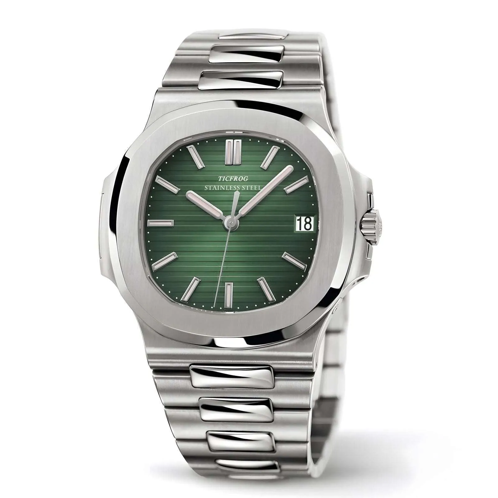Lgxige Nautilus Quartz (Steel) Homage Watches