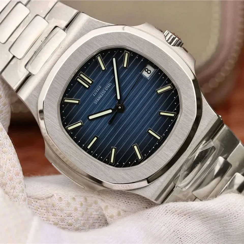 Lgxige Nautilus Quartz (Steel) Homage Watches