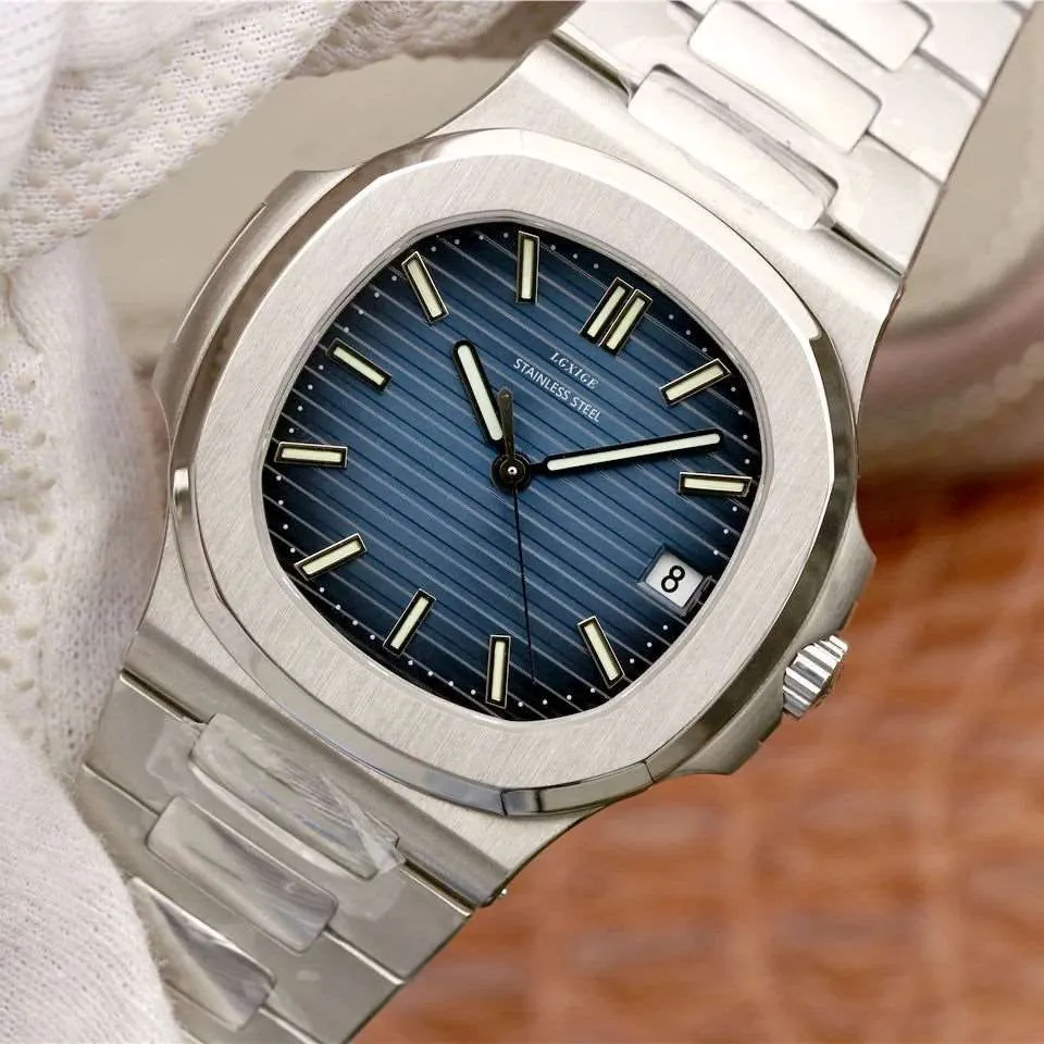 Lgxige Nautilus Quartz (Steel) Homage Watches