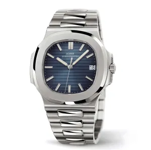 Lgxige Nautilus Quartz (Steel) Homage Watches
