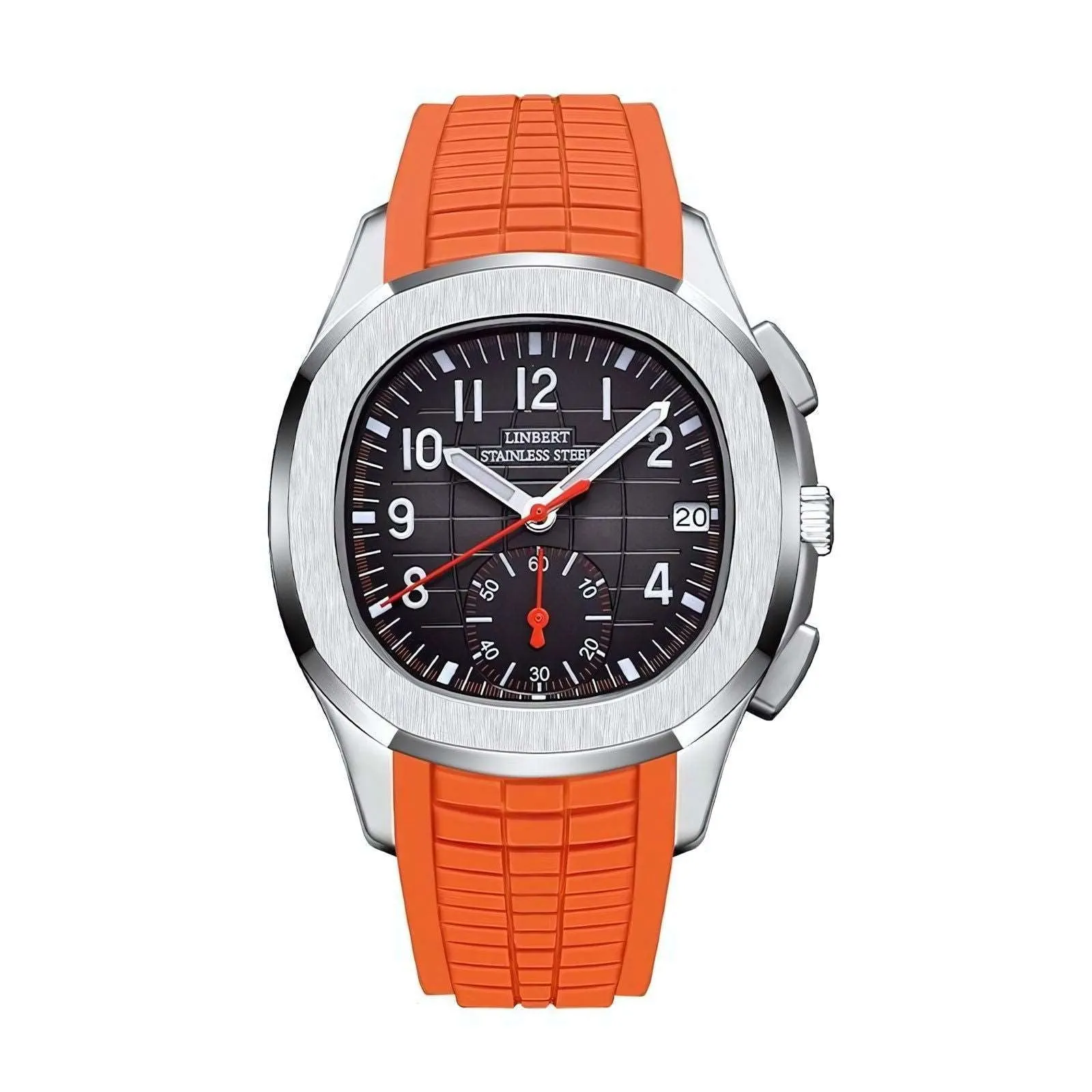 Linbert Aquanaut Quartz Sub-Dial Homage Watches