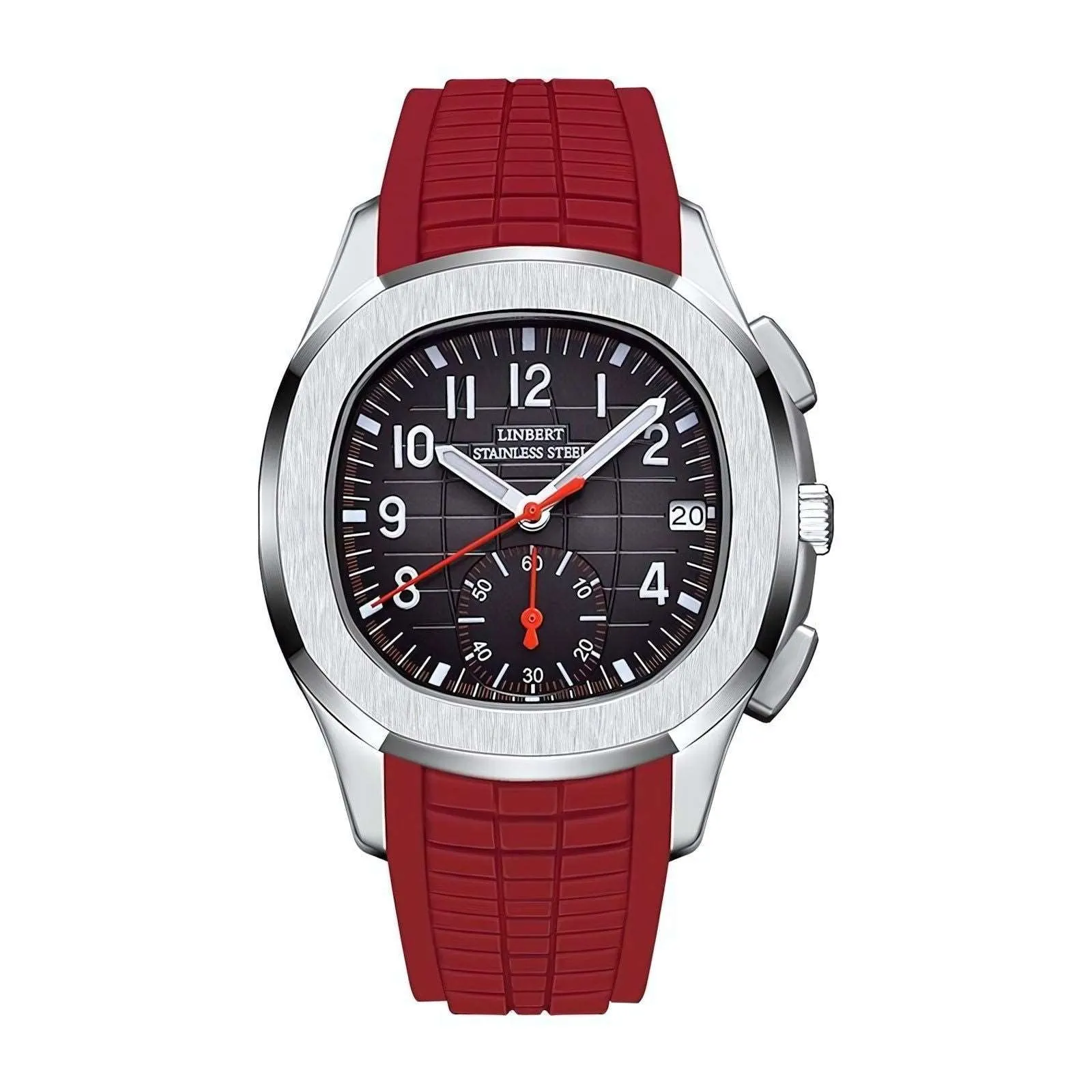 Linbert Aquanaut Quartz Sub-Dial Homage Watches