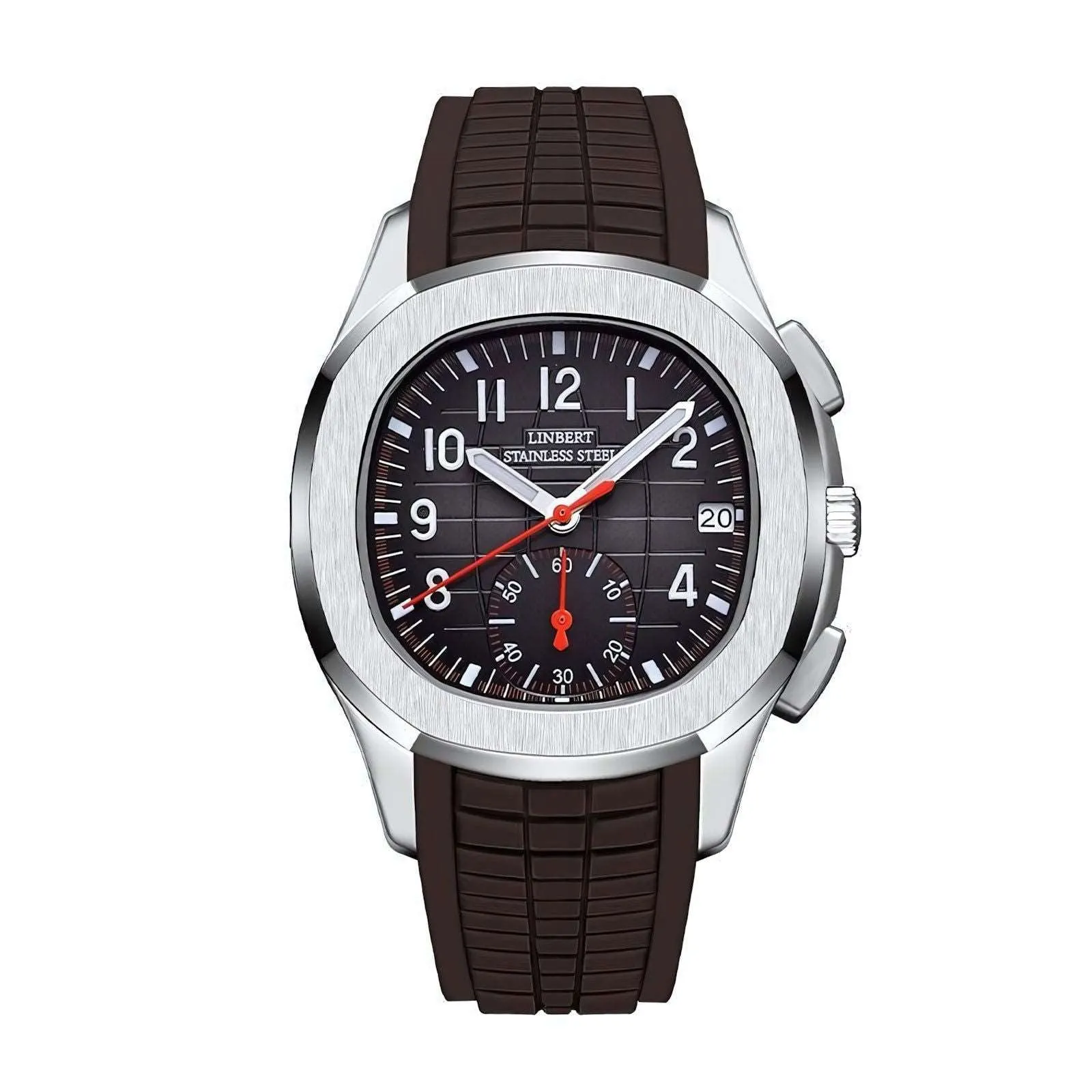 Linbert Aquanaut Quartz Sub-Dial Homage Watches