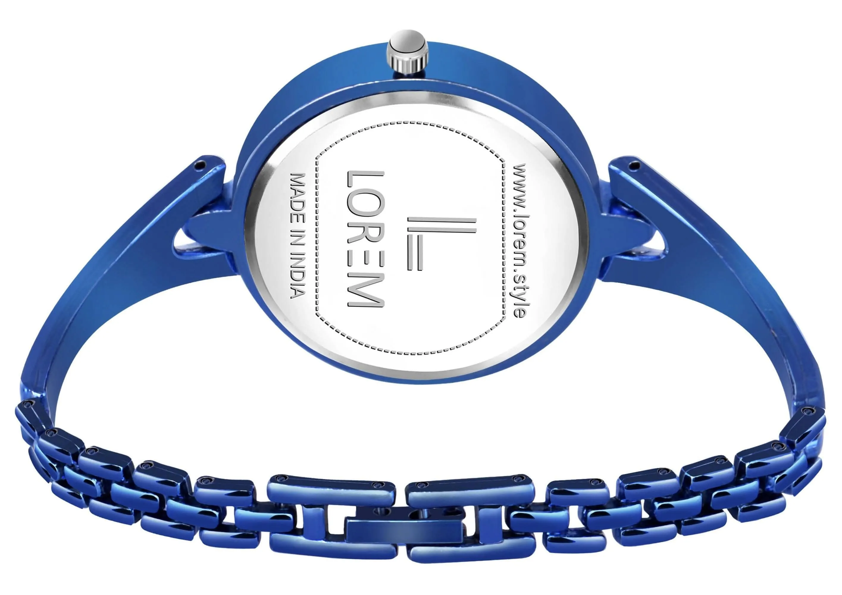 LOREM Blue Fancy Analog Watch For Women LR270