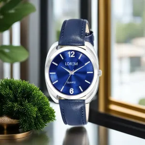 LOREM Blue Stylish Dial Analog Watch For Women LR327