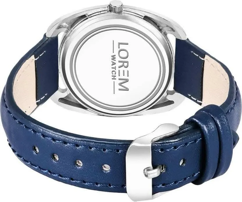 LOREM Blue Stylish Dial Analog Watch For Women LR327