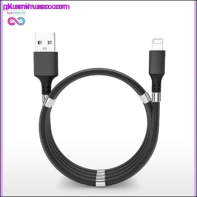 Magic Rope Magnetic Data Cable for Android IOS Type C Micro