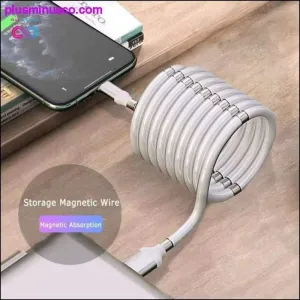 Magic Rope Magnetic Data Cable for Android IOS Type C Micro